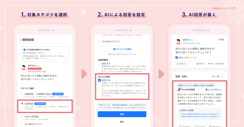 AI回答機能の使い方