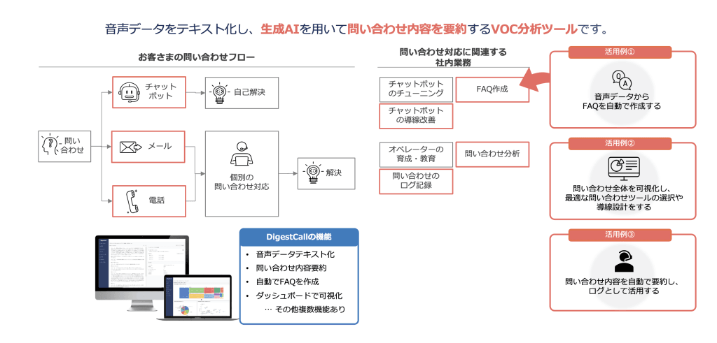 テキストデータからもFAQを作成